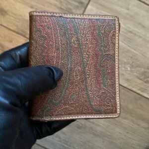 Etro bifold wallet